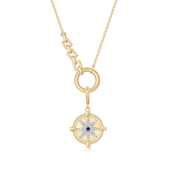 KERI DIAMOND BURST NECKLACE