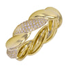 ALANA DIAMOND LAYERED TWIST RING