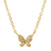 SAMMIE DIAMOND BUTTERFLY NECKLACE