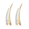 EMELIA DIAMOND UPTEAR EARRINGS