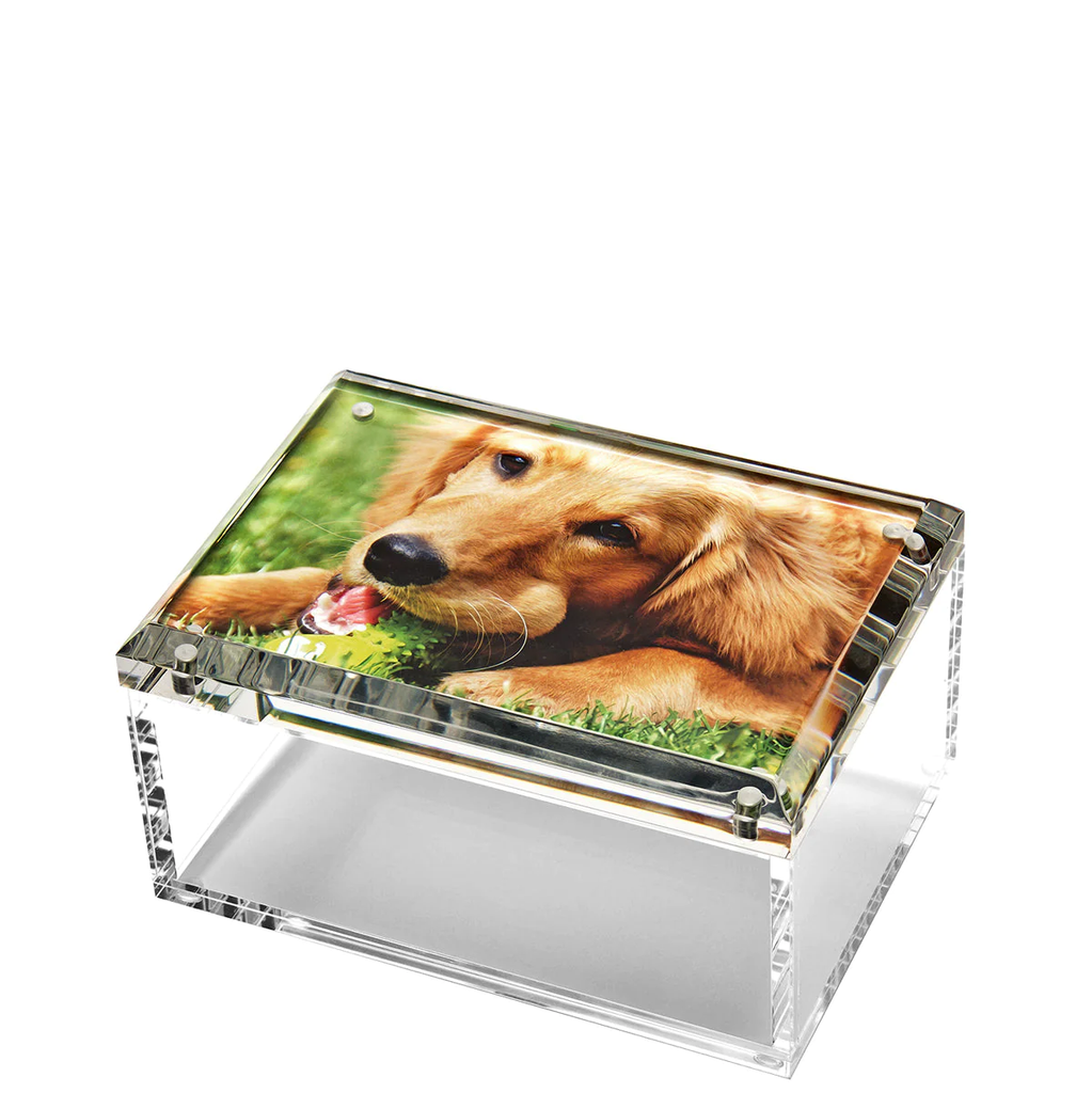 5X7 LUCITE PHOTO BOX