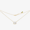 LAUREN EMERALD CUT BAGUETTE NECKLACE