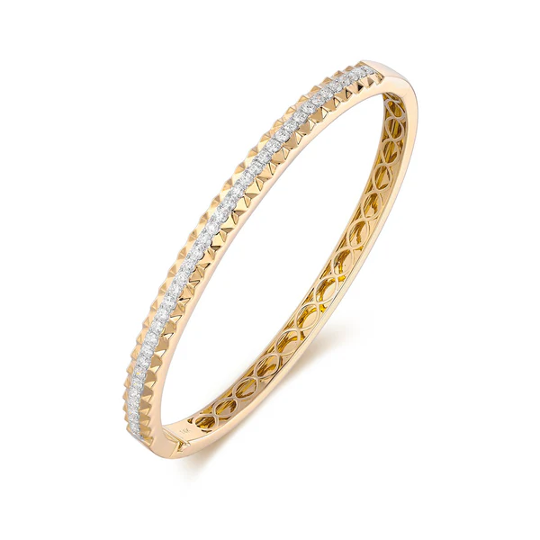 LILLA PYRAMID BANGLE BRACELET