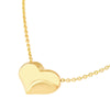 ELLE PUFFY HEART NECKLACE