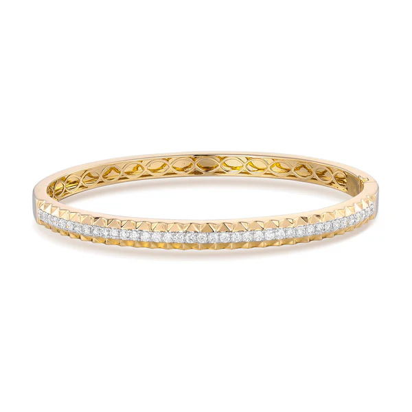 LILLA PYRAMID BANGLE BRACELET