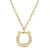 MABLE SMALL HORSESHOE NECKLACE