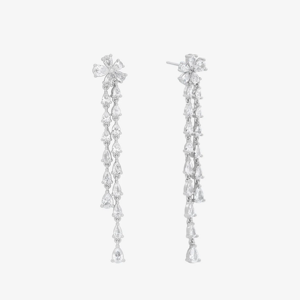 ALLIE DANGLE DROP STONE EARRINGS