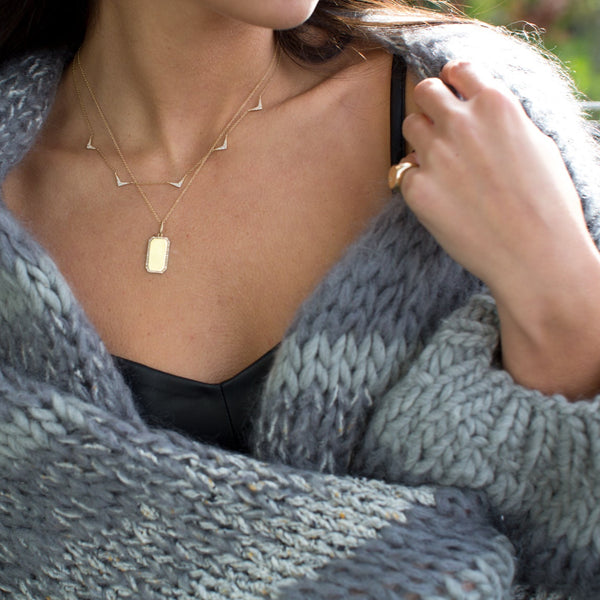 OAKLYNN TAG NECKLACE