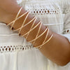 ANNiKA  5x LACE UP CUFF BRACELET