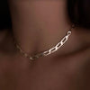 AMELIA FLAT LINKED CHAIN NECKLACES