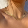 LILY SNAKE CHAIN NECKLACE